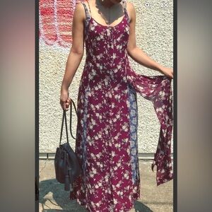 Cinq à Sept Cinq a Sept Nathalia layered floral maxi dress size 2